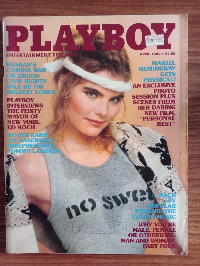 Playboy de colección abril 1982 edición Americana