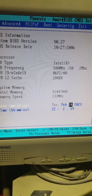 ordenador Packard Bell core 2 duo