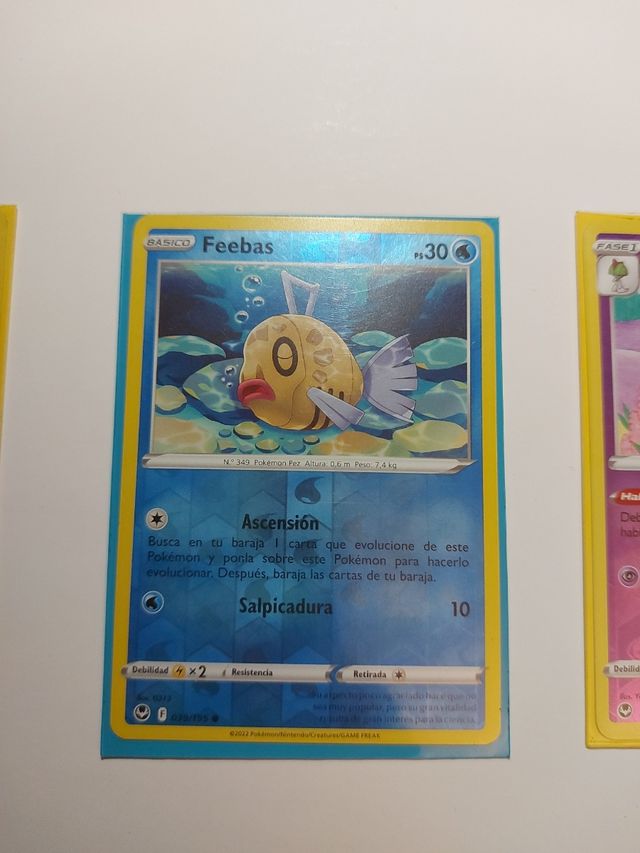 Cartas pokémon originales