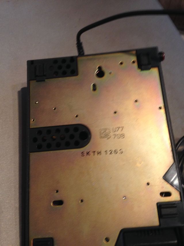 Teléfono vintage de cuero