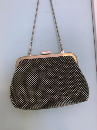 Bolso de fiesta plateado