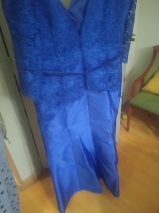 Vestido largo,(bodas,comuniones)talla 48