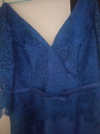Vestido largo,(bodas,comuniones)talla 48