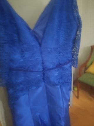 Vestido largo,(bodas,comuniones)talla 48