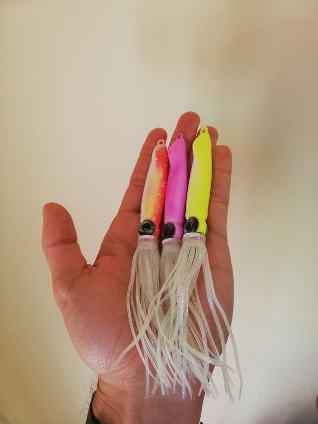 señuelo pesca calamar 60