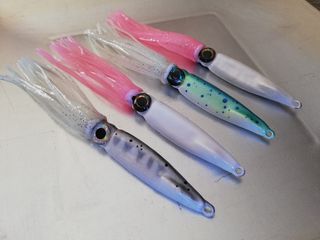 señuelo pesca calamar 60