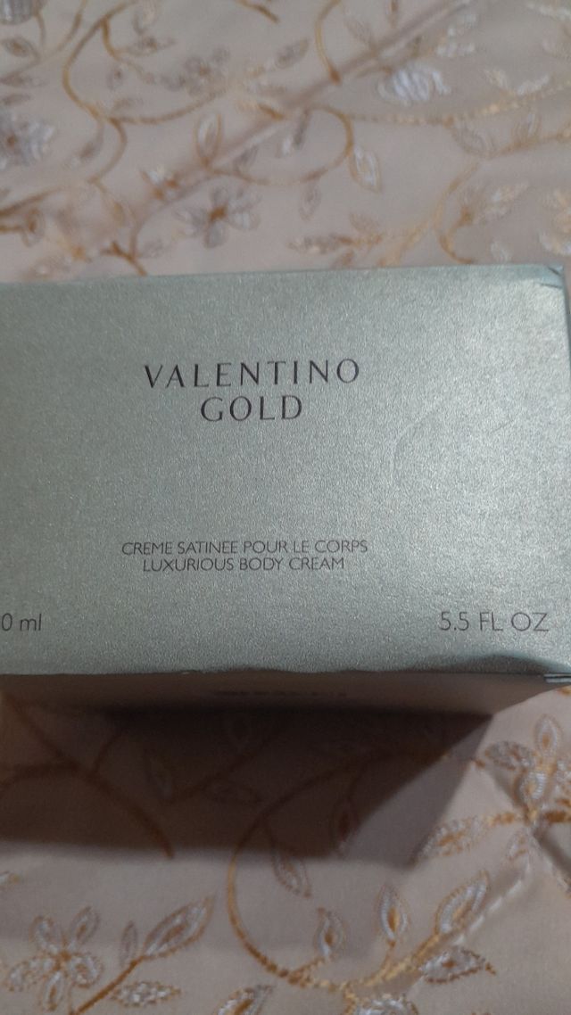 Valentino gold crema da corpo profumata