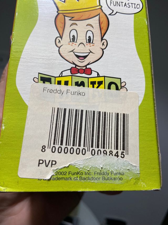 Wacky Wobbler Freddy Funko 2002