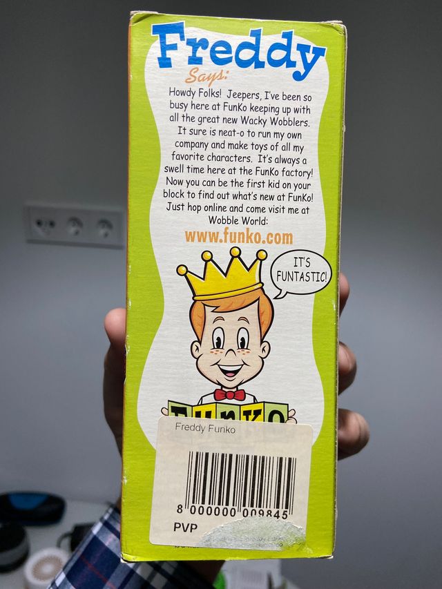 Wacky Wobbler Freddy Funko 2002