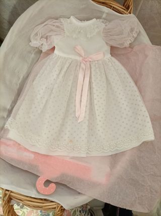 VESTIDO COMUNIÓN MUÑECA CAROL O MARÍA