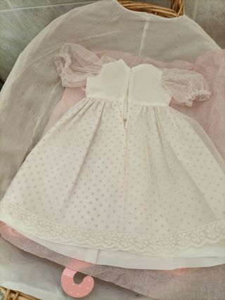 VESTIDO COMUNIÓN MUÑECA CAROL O MARÍA
