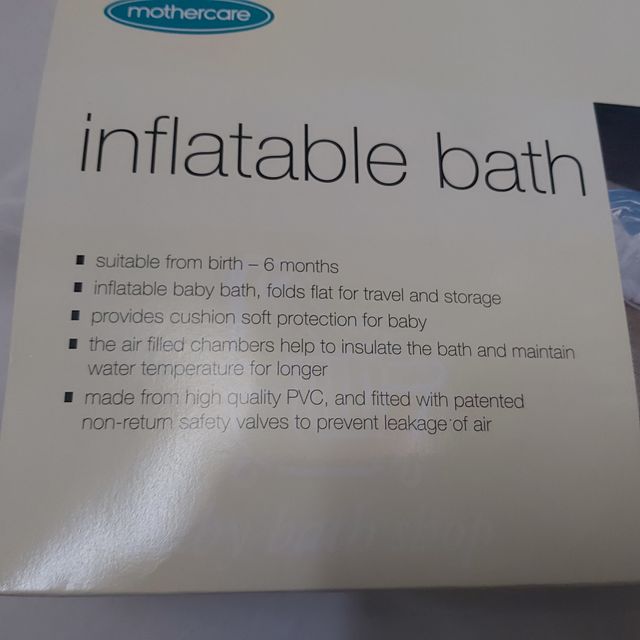 Bañera bebe PVC inflable