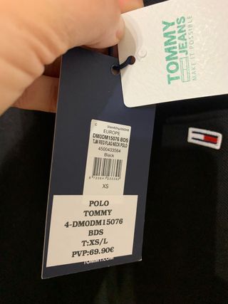 Polo de Tommy Hilfiger, talla XS