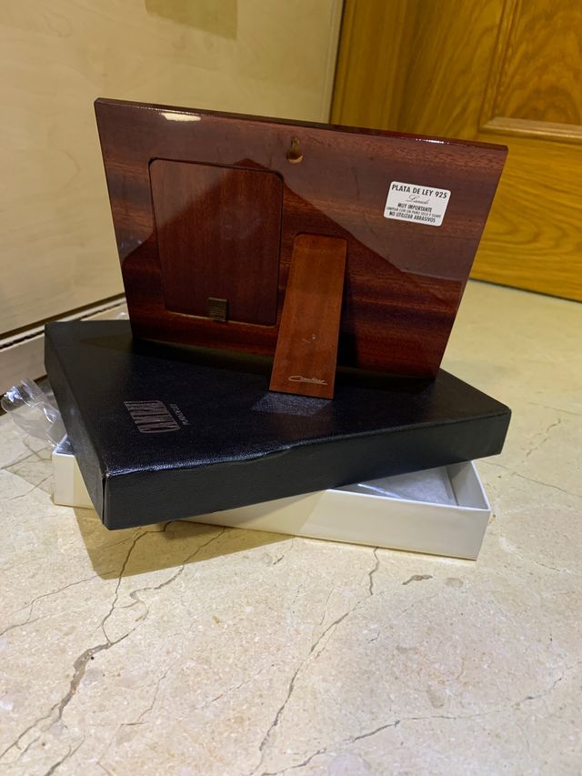 Marco infantil de plata de ley 925 Cambau