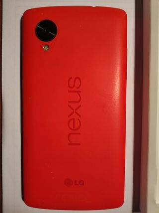 Teléfono móvil Google NEXUS 5 LG rojo
