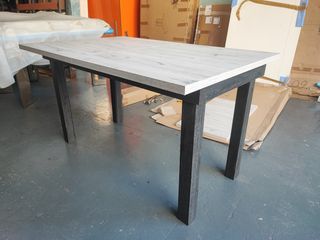 Mesa extensible de madera centro de salón 140/190