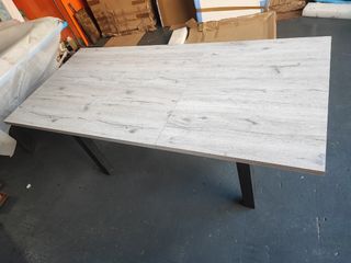Mesa extensible de madera centro de salón 140/190
