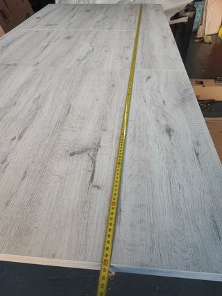 Mesa extensible de madera centro de salón 140/190