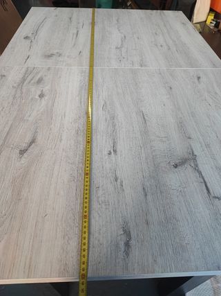 Mesa extensible de madera centro de salón 140/190