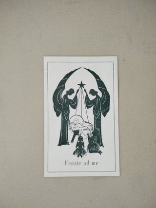 lote de 5 estampas religiosas infantiles