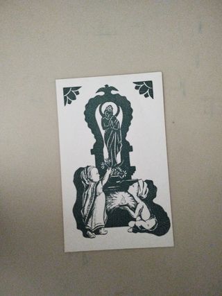 lote de 5 estampas religiosas infantiles