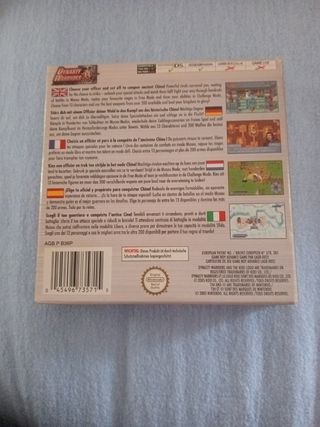 Dynasty Warriors Advance Gameboy