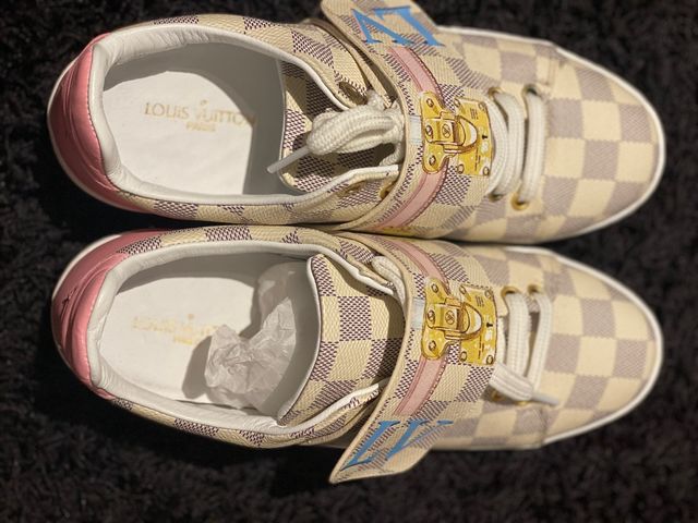 Zapatoz de piel mujer LV n40