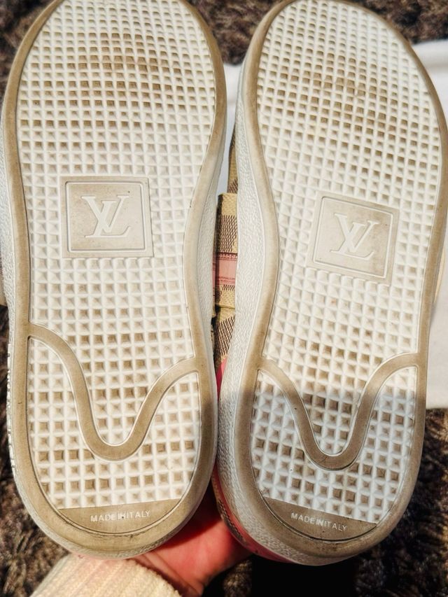 Zapatoz de piel mujer LV n40