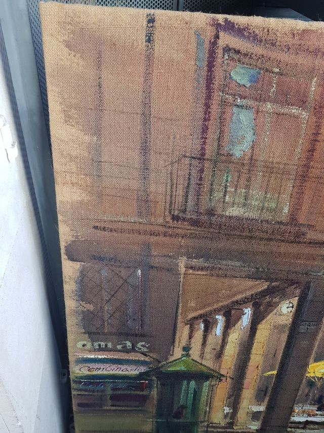 Pintura de Plaza del Pilar de Zaragoza