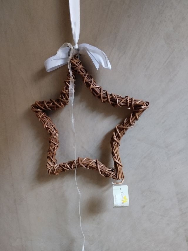 Ornamento Stella In Vimini clayre-eef