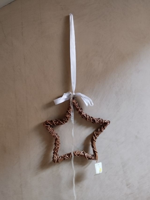 Ornamento Stella In Vimini clayre-eef