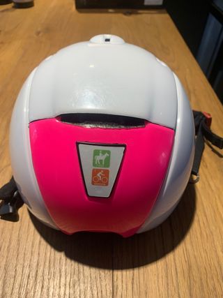 Casco montar a caballo de niña