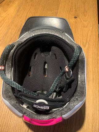 Casco montar a caballo de niña