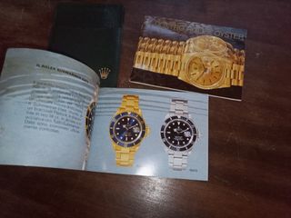 Portagaranzia + libretti Submariner Oyster orologi