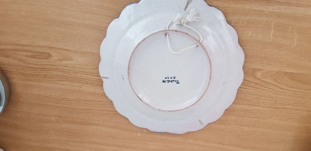 Plato de ceramica de Talavera