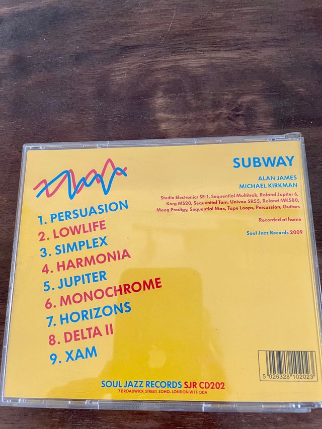 Subway- Subway 2 ( Soul jazz)