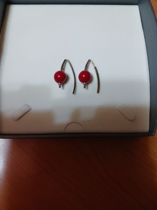 pendientes de plata