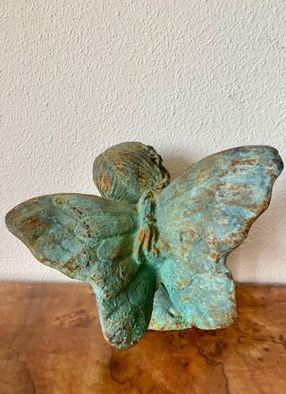 Figura hada en hierro fundido