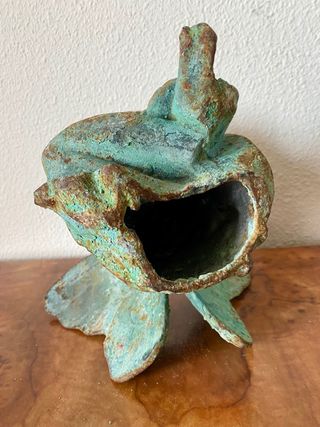 Figura hada en hierro fundido
