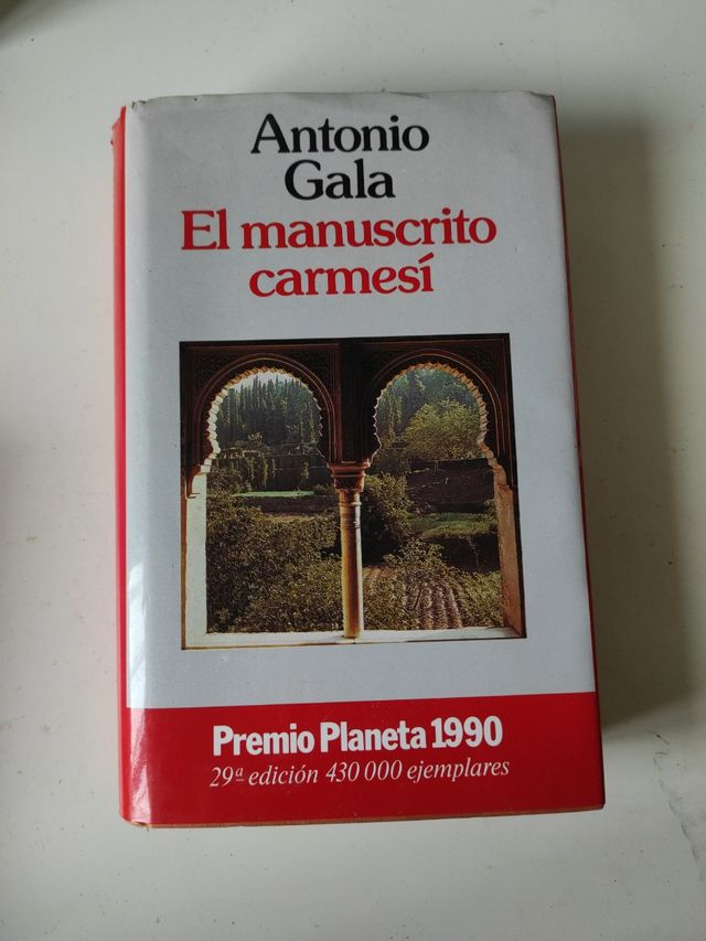 Libro El manuscrito Carmesí 