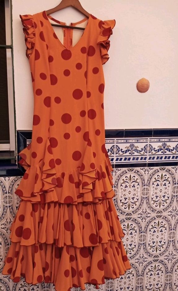 trajes de  flamenca