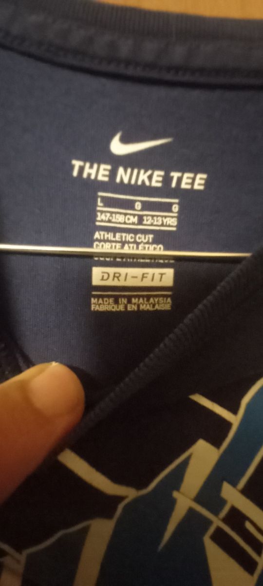 T-shirt Nike blu