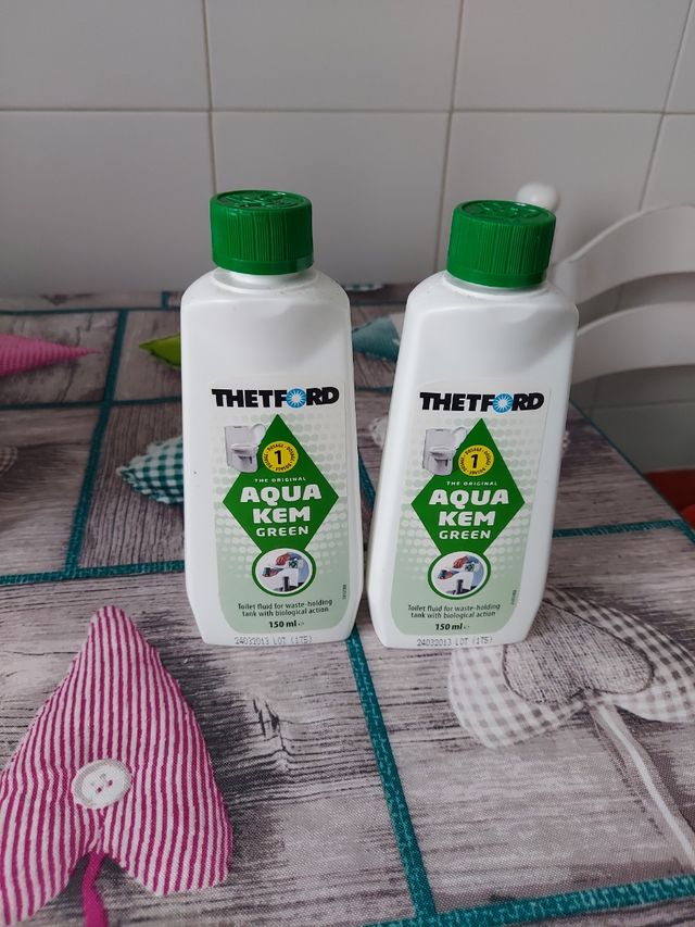 Productos de limpieza para caravana