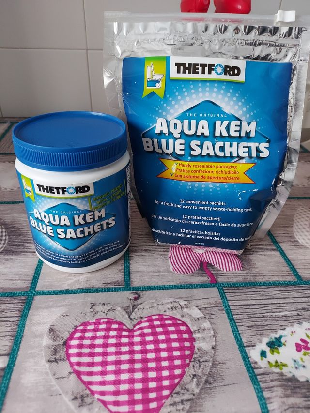 Productos de limpieza para caravana