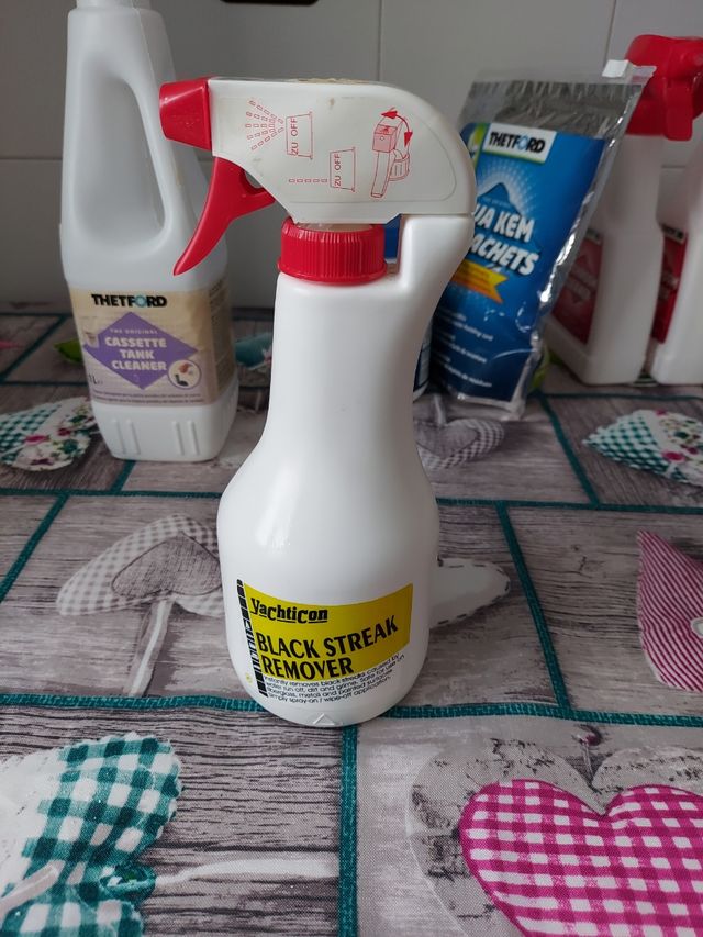 Productos de limpieza para caravana