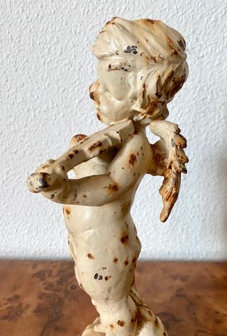 Figura ángel en hierro fundido