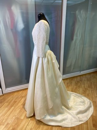 vestido de novia manga larga