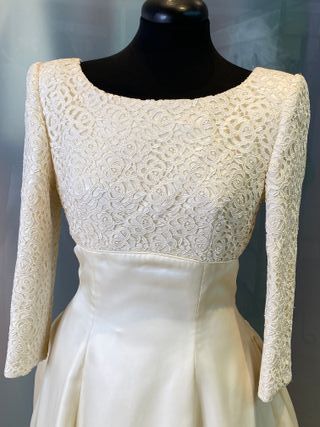 vestido de novia manga larga