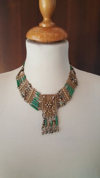 Collana artigianale vintage provenienza Libia