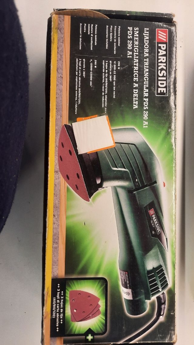 1 smegliratrice +1 levigatrice